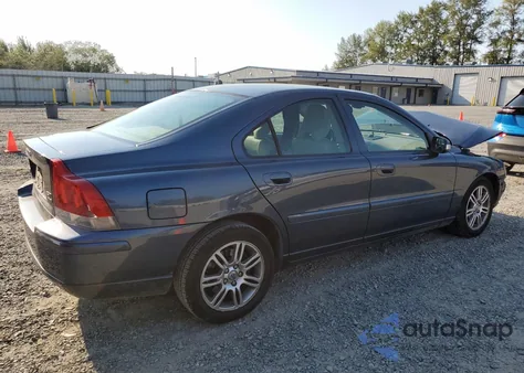 2008 Volvo S60 2.5T z USA, uszkodzony, nr VIN YV1RH592382693853